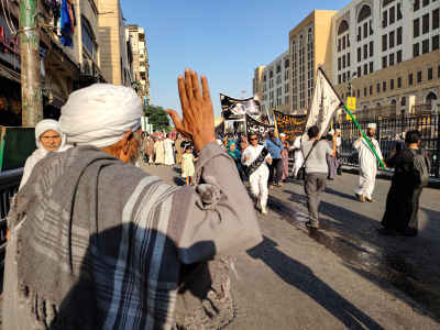 Sufi Islamic New Year Procession Cairo Street Celebration