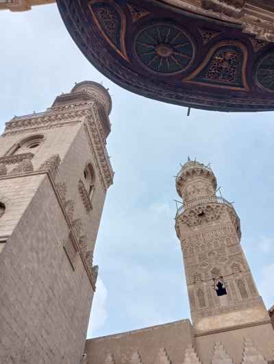 Qalawun Complex Minarets and Sabil Ceiling, Al-Muizz Street