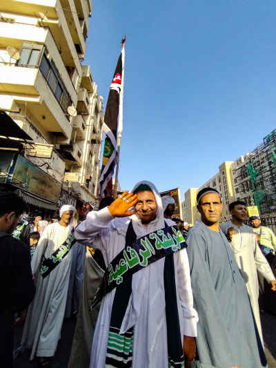 Sufi Islamic New Year Procession Cairo Street Celebration