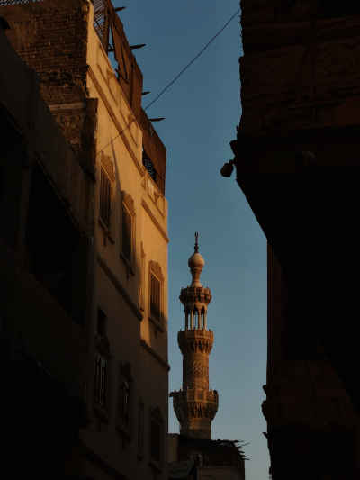 Sayyida Sakina Mosque Minaret, Al-Ashraf Street Cairo