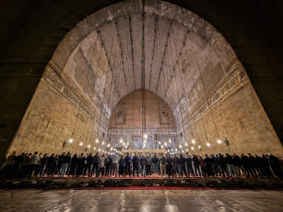 Taraweeh Prayer at Sultan Hassan Mosque Cairo