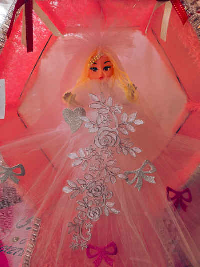Bride Doll Display, Moulid Sweets Shop, Al-Abbaseya Cairo