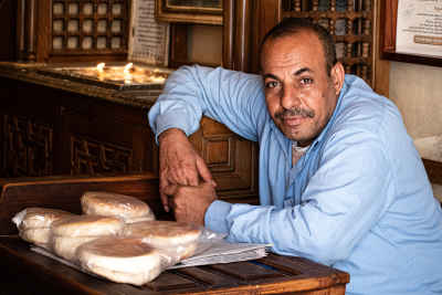 Church Servant with Bread Offering, Abu Serga Cairo