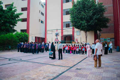 Morning Assembly School Courtyard, Downtown Cairo