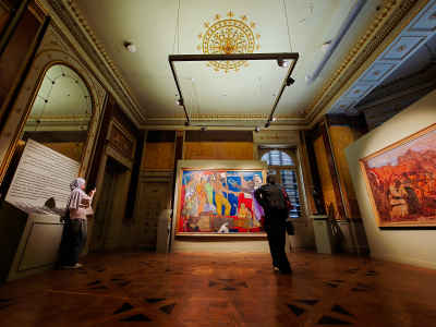 Aisha Fahmy Palace Art Gallery Interior, Zamalek Cairo
