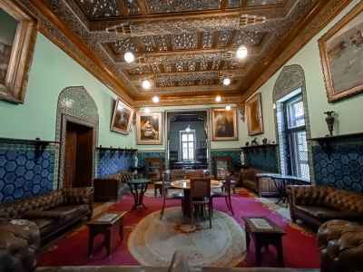 Blue Salon, Prince Mohamed Ali Palace, Manial Cairo