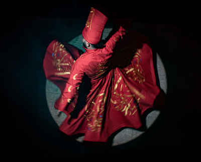 Tanoura Whirling Dance Performance, Al-Moez Street Cairo