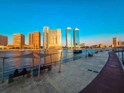 Zamalek Corniche Waterfront Promenade, Cairo