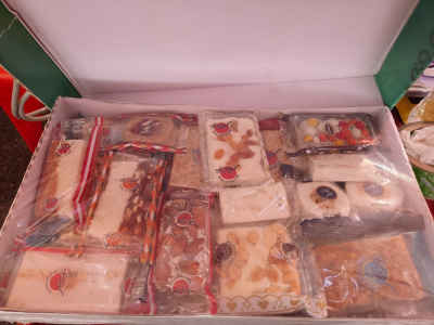 Halawet El Mawlid Sweets Display, Al-Abbaseya Cairo