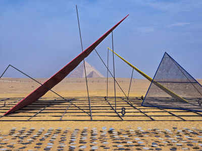 Forever Is Now Art Installation, Pyramids of Giza