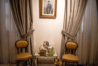Royal Bedroom Corner, Qubba Palace Museum Cairo