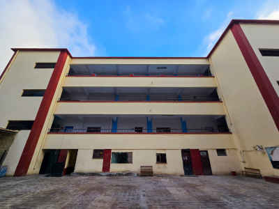Egyptian Primary School Building and Courtyard, Cairo