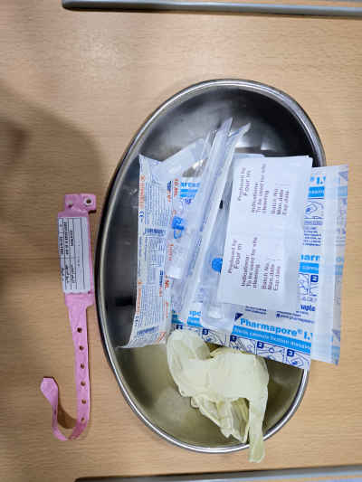 Pre-Surgery Patient Preparation Supplies, Cairo Hospital