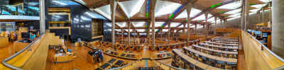 Bibliotheca Alexandrina Grand Reading Hall Interior Egypt