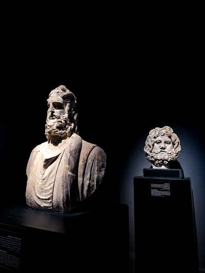 Greco-Roman Marble Busts, Alexandria Museum