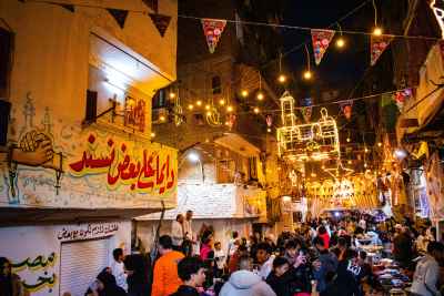 Ramadan Iftar Street Gathering, Al-Matareya Cairo 2026