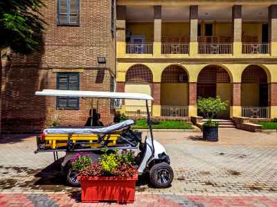 Patient Transport Cart, Italian Hospital Cairo