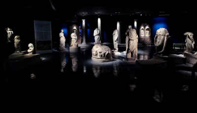 Greco-Roman Museum Sculpture Hall, Alexandria Egypt