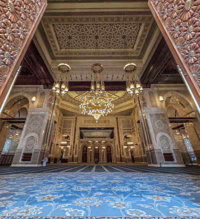 Masjid Misr Interior Prayer Hall, New Administrative Capital