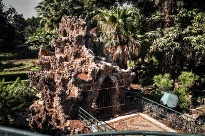 Rock Formation at Hadiqet Al-Asmak, Zamalek Cairo