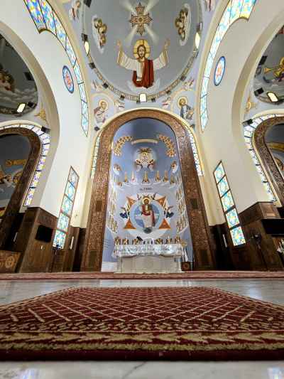 Cathedral of the Nativity Interior, New Administrative Capital
