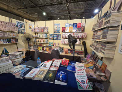 Book Fair Booth, Sawy Culturewheel, Zamalek Cairo