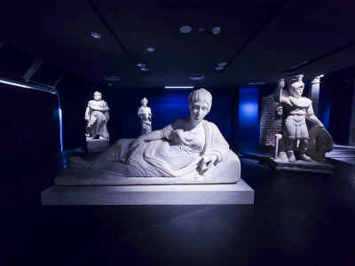 Greco-Roman Museum Sculpture Hall, Alexandria Egypt