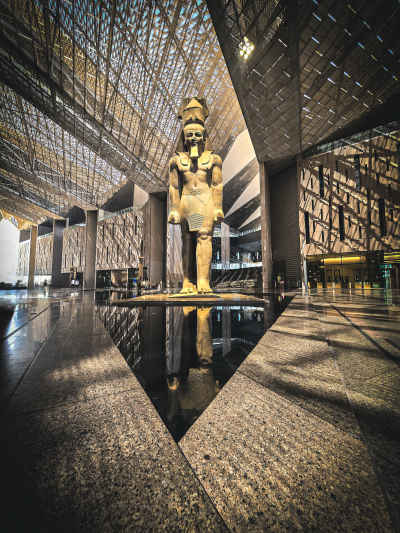 Ramesses II Statue, Grand Egyptian Museum Giza
