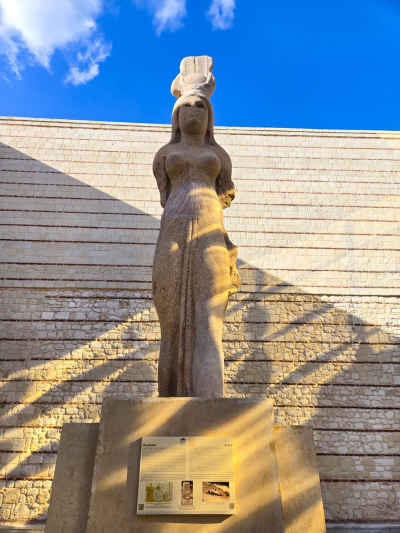 Ancient Female Statue, Greco-Roman Museum Alexandria