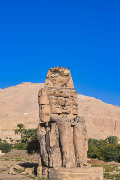 Colossi of Memnon Seated Statue, West Bank Luxor