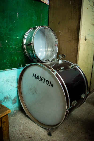 Maxton Drum Set in School Music Room, Cairo