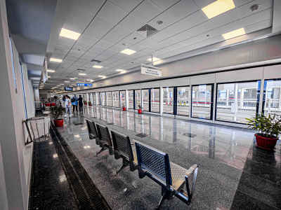 Monorail Station Waiting Area, New Administrative Capital