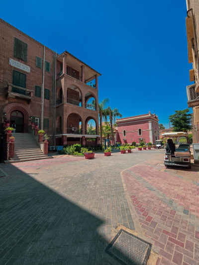 Italian Hospital Garden Courtyard, Cairo