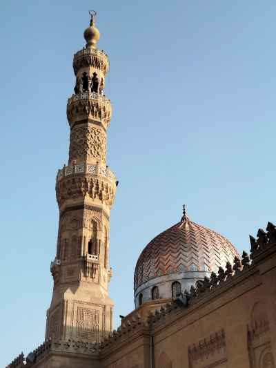 Sayeda Zeinab Mosque Minaret and Dome, Cairo