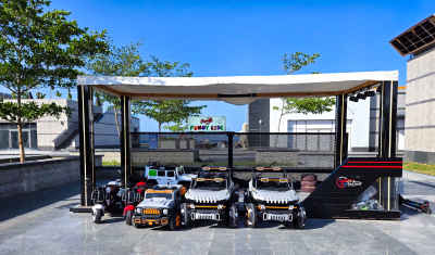 Children's Ride-On Toy Cars Kiosk, Al-Alameen Square