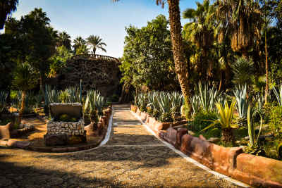 Hadiqet Al-Asmak Garden Path, Zamalek Cairo