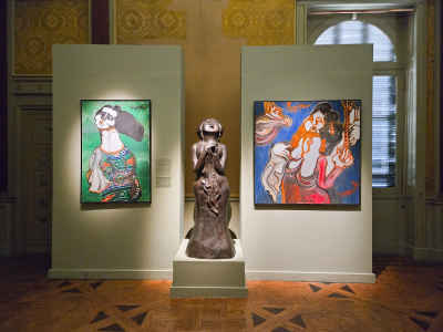 Aisha Fahmy Palace Art Gallery Interior, Zamalek Cairo