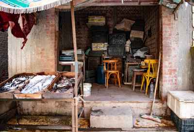 Traditional Fish Shop, Rashid Egypt