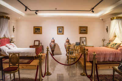 Royal Bedroom Simulation, Qubba Palace Museum Cairo