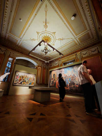 Aisha Fahmy Palace Art Gallery Interior, Zamalek Cairo