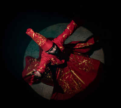 Tanoura Whirling Dance Performance, Al-Muizz Street Cairo