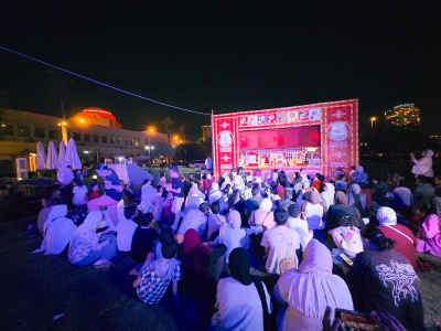 Outdoor Evening Show, Cairo Opera House Square