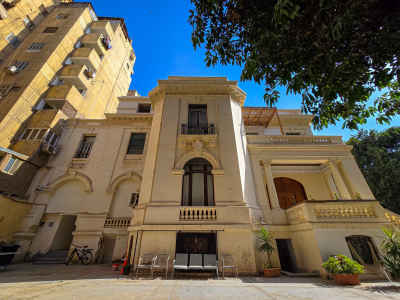 Fahmi Palace Historic Facade, Tahrir Cairo