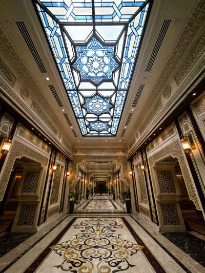 Dar Al Quran Corridor Interior, Cairo