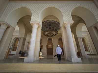 Al-Fattah Al-Aleem Mosque Entrance, New Administrative Capital