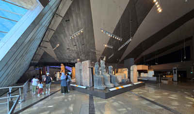 Grand Egyptian Museum Interior Hall, Giza
