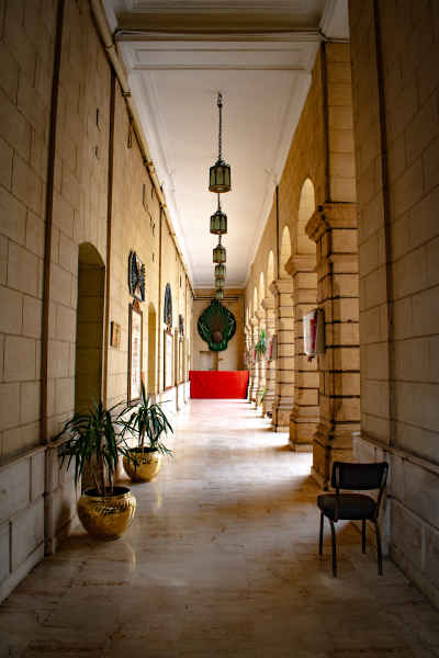 Abdin Palace Museum Grand Corridor Cairo Egypt