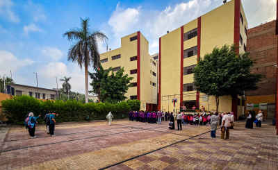Morning Assembly Schoolyard, Downtown Cairo