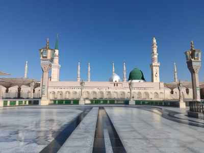 Al-Masjid An-Nabawi Exterior, Medina Saudi Arabia