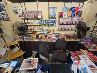 Book Fair Exhibition Booth, Sawy Culturewheel Zamalek Cairo